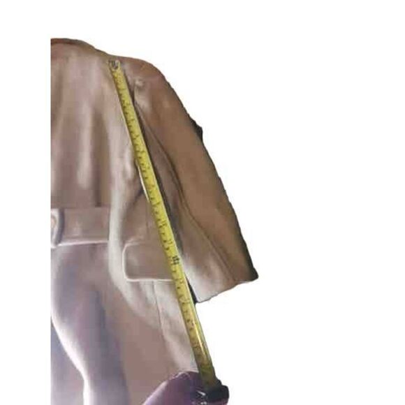 Christian Dior double breasted camel coat satin lined trench dress coat - Picture 8 of 11